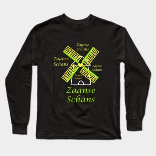 The windmills of Zaanse Schans Long Sleeve T-Shirt